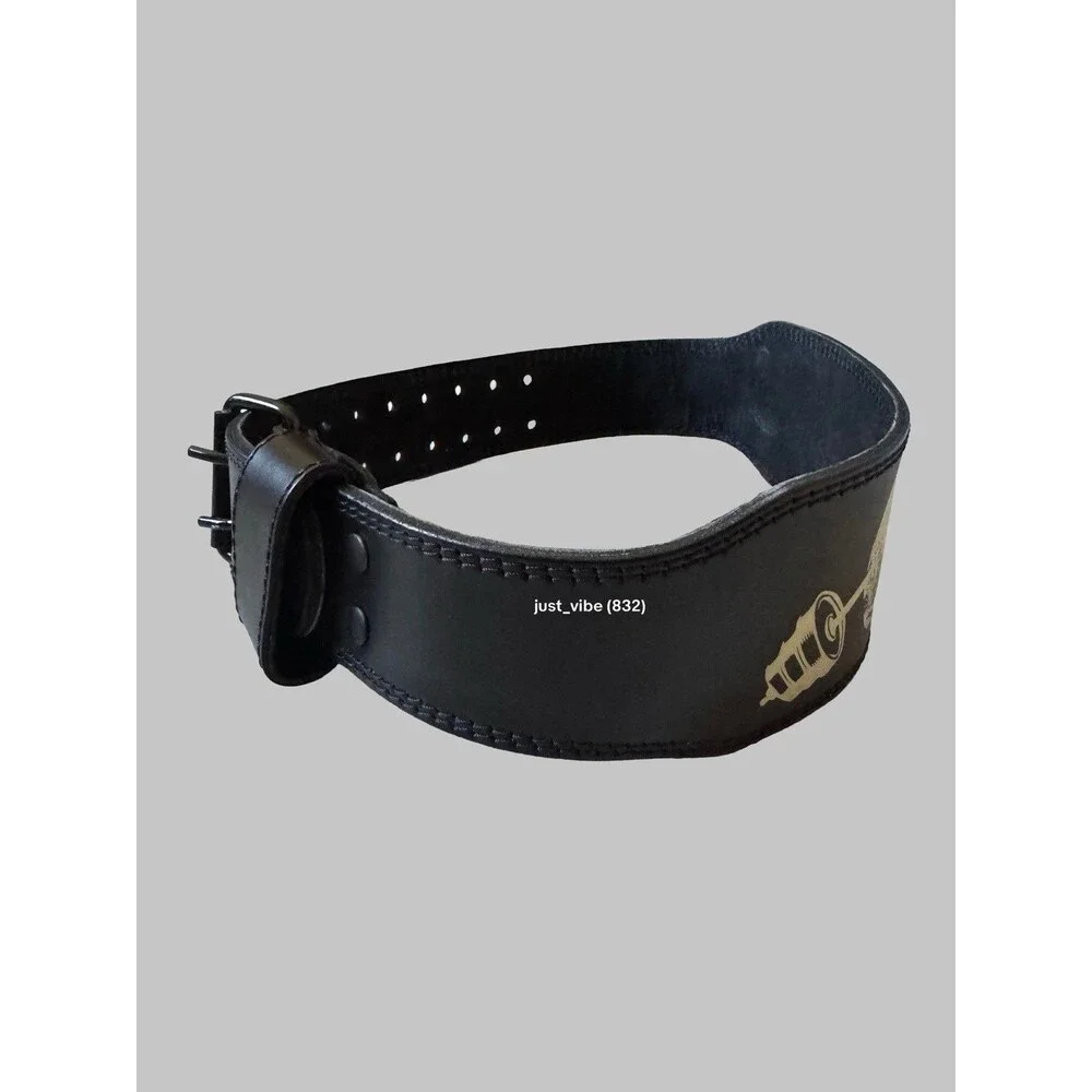 Darc Sport Memento Mori NFGU Weightlifting Weight Belt Size Medium In Black NEW